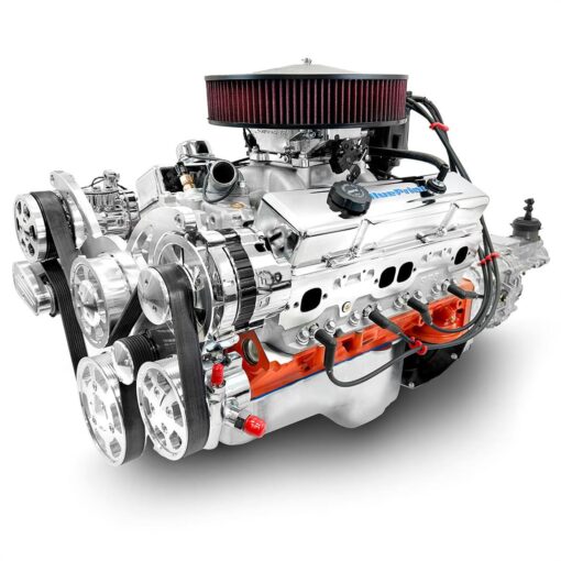 BluePrint Engines B427KTKX SBC 427 with TKX, Carbureted, Pol.