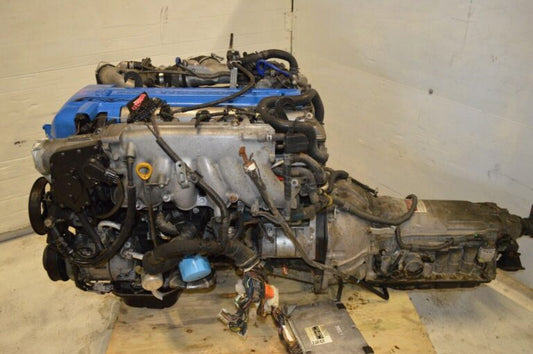 Toyota 2JZGTE VVTi Engine 3.0L DOHC Twin Turbo JDM 2jz Motor Auto Trans Wire Ecu