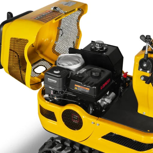 Mini Compact Excavator Loncin 300cc 9hp Engine, 43.3″ Max. Digging Depth, 0.6Ton, 1345 LBS Operating Weight, MEC06