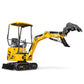 Mini Compact Excavator B&S VANGUARD 408cc 14hp Engine, 65.7″ Max. Digging Depth, 1 Ton, 2370 LBS Operating Weight, MEC10