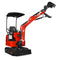 Mini Compact Excavator HONDA GX390 Engine, 65.7″ Max. Digging Depth, 1Ton, 2280 LBS Operating Weight, MEC10