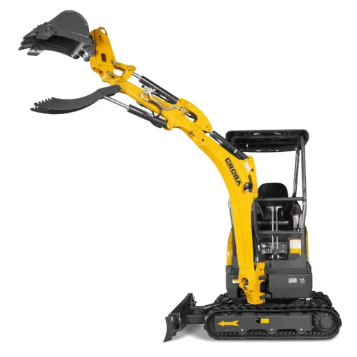 Mini Compact Excavator Kubota D902 Engine, 89″ Max. Digging Depth, 1.7 Ton, 4145 LBS Operating Weight, MEC17