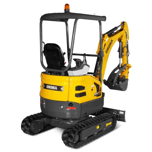 Mini Compact Excavator Kubota D902 Engine, 95″ Max. Digging Depth, 1.7 Ton, 4190 LBS Operating Weight, MEC17PRO