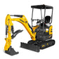 Mini Compact Excavator Kubota D902 Engine, 95″ Max. Digging Depth, 1.7 Ton, 4190 LBS Operating Weight, MEC17PRO