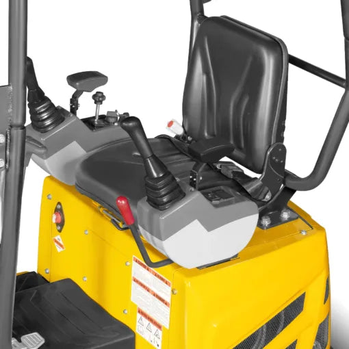 Mini Compact Excavator B&S VANGUARD 408cc 14hp Engine, 65.7″ Max. Digging Depth, 1 Ton, 2370 LBS Operating Weight, MEC10