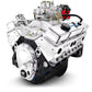 Elevemotors BP3961CTC GM 396 SBC Dressed Engine, Alum Heads, Roller Cam