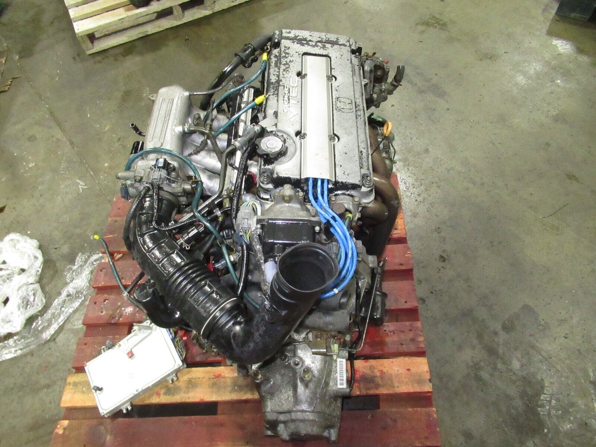 JDM Honda Civic Engine B16A 1.6L Vtec 5-Speed S4C Transmission Ecu